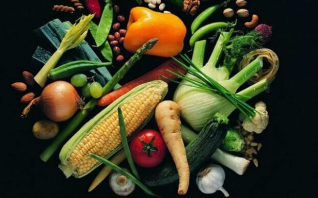 benefici delle verdure per la prostatite