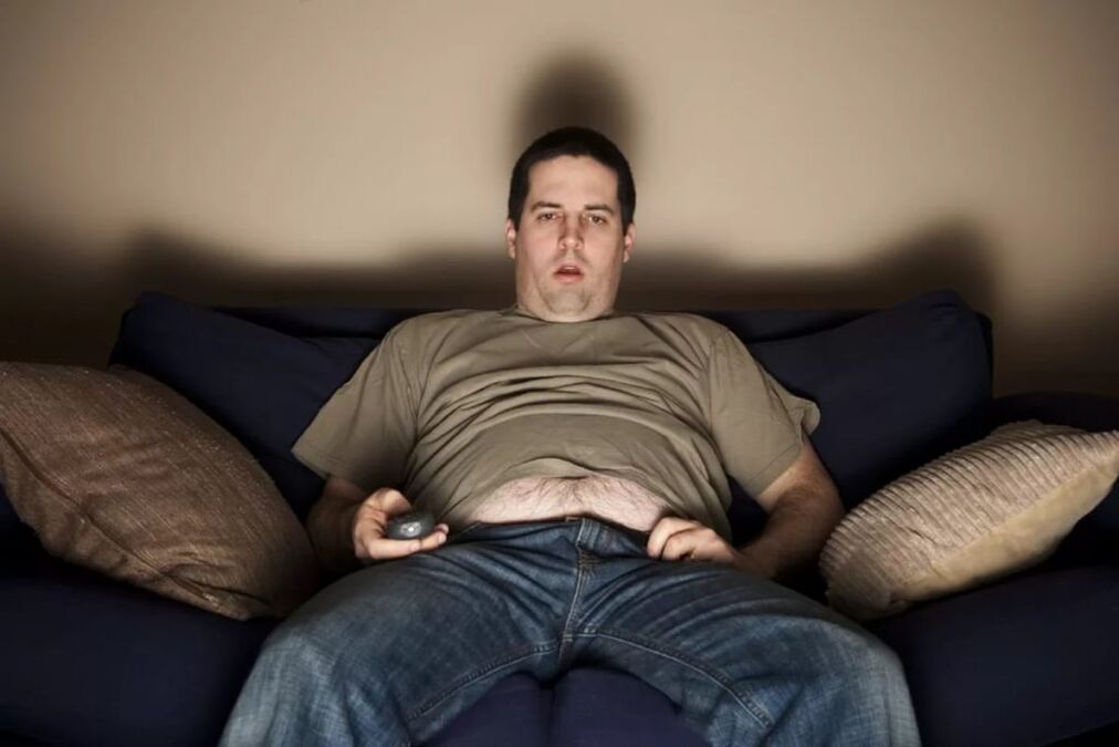 Uno stile di vita sedentario è la causa dello sviluppo della prostatite